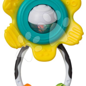 Chrastítko s kousátkem Květina Spin & Rattle Teether Infantino od 3 měsíců