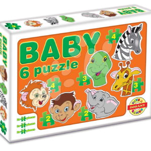 Dohány Baby puzzle exotické zvířátka 635-4