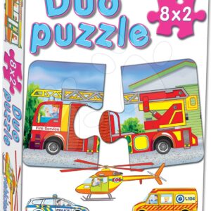 Dohány baby puzzle 2-obrázkové Duo Dopravní prostředky 638-2