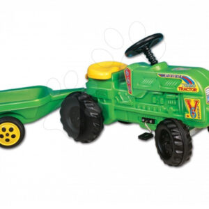 Dohány detský farmářský traktor Turbo s vlečkou 100 zelený