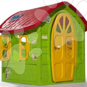 Dohány dětský zahradní domek 5075 zeleno-červený