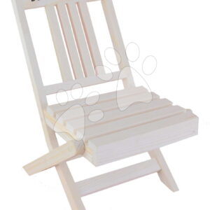 Dřevěná skládací židle pro panenky Folding Chair My little furniture Jolijou pro panenky a plyšové hračky o velikosti 35 cm
