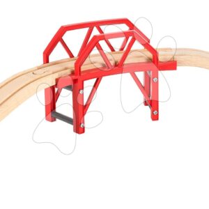 Dřevěný most se zatáčkou Curved Bridge BRIO 4 díly