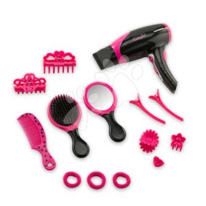 Fén na vlasy pro panenku Hairstyling Set Ma Corolle 14 doplňků pro panenku 36 cm