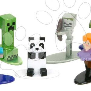 Figurka sběratelská Minecraft Nano Jada kovová 13 různých druhů výška 4 cm
