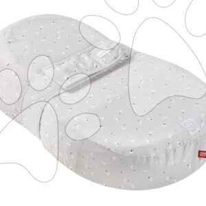 Hniezdo na spanie pre bábätká Cocoonababy® 10° Jersey Moon & Stars Red Castle s napínací plachtou s jemným vzorem od 0-3 měs