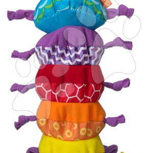 Hrající housenka Hug and Tug Musical Bug Infantino s ukolébavkou a zrcátkem od 0 měsíců
