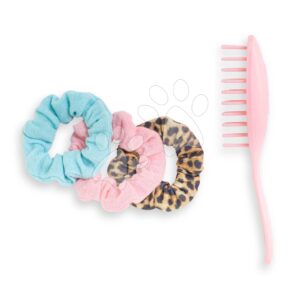 Hřeben a gumičky do vlasů pro panenku Hair Brush & Scrunchies Set Ma Corolle pro 36cm panenku
