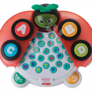 Hudební beruška Alphabet & Colors Learning Beetle Infantino pro učení barev a abecedy s hudbou v angličtině od 6 měsíců