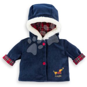 Kabát pro panenku Coat Corolle Holidays Mon Premier Poupon Corolle vánoční edice pro panenku 30 cm od 18 měsíců