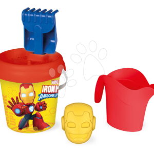 Kbelík set Iron Man Medium Garnished Bucket Smoby s konví