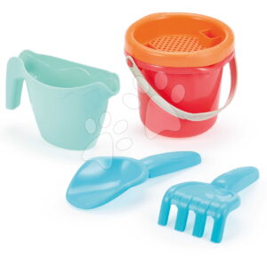 Kbelík set Junior Bucket Summer Écoiffier výška 15 cm s konvičkou 5 dílů od 18 měsíců