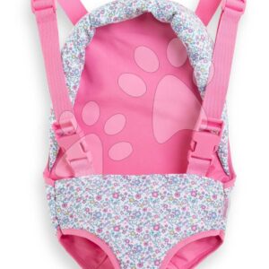 Klokanka na nošení panenky Flowered Baby Doll Slink Corolle pro panenku 36–42 cm nastavitelné popruhy