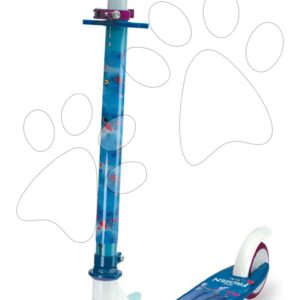 Koloběžka dvoukolová Frozen Disney Smoby skládací s brzdou a výškově nastavitelnou rukojetí od 5 let