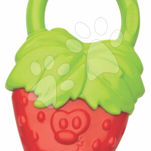 Kousátko Jahoda Vibrating Teether Strawberry Infantino vibrující s beruškou od 3 měsíců