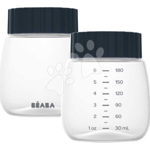 Láhve na mateřské mléko Collection and Storage Bottles for Double and Single Breast Pumps Beaba vhodná do mrazničky 2 kusy 2 x 180 ml