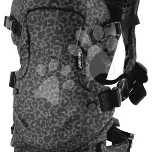 Nosič pro dítě Flip 4v1 Convertible Carrier Leopard Black Infantino 4 způsoby nošení s leopardím vzorem černý od 3