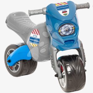 Odrážedlo motorka policie Cross Dohány maxi velká modrá nosnost 50 kg