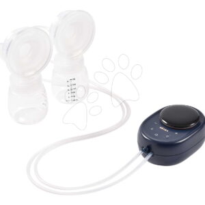 Odsávačka mateřského mléka Double Electric Breast Pump Night Blue Beaba elektrická dvojitá 3 režimy a 9 úrovní výkonu 180 ml