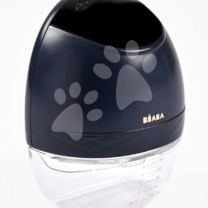 Odsávačka mateřského mléka Hands-Free Electric Breast Pump Night Blue Beaba elektrická 3 režimy a 9 úrovní výkonu 180 ml