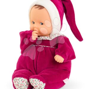 Panenka Babipouce Pink Grenadine Mon Doudou Corolle s modrýma očima a špulící pusinka 28 cm od 0 měsíců