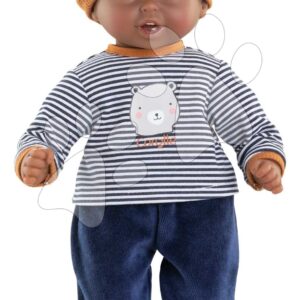 Panenka Bébé Calin Marius Mon Premier Poupon Corolle s hnědýma mrkacíma očima 30 cm od 18 měsíců