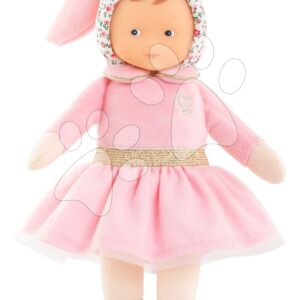 Panenka Miss Ballerina Pink Grenadine Mon Doudou Corolle s modrýma očima 25 cm od 0 měsíců