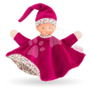 Panenka na mazlení Tidoudou Pink Grenadine Mon Doudou Corolle z extra jemného textilu s modrýma očima 17 cm od 0 měsíců