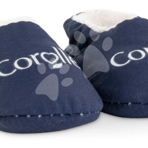 Pantofle pro panenku Navy Blue Slippers Mon Premier Poupon Corolle pro  panenku velkou 30 cm od 18 měsíců