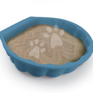 Pískoviště ekologické mušle Simple Sand Pit Green Smoby 35 cm pro malé prostory od 18 měsíců