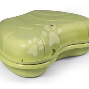 Pískoviště s vodotryskem Motýl Butterfly Sand Pit Life Smoby objem 2*95 litrů 167*111 cm zelené od 24 měsíců