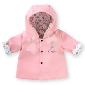 Pláštěnka pro panenku Reversible Rain Coat A Weekend in Paris Mon Premier Poupon Corolle pro 30 cm velkou panenku od 18 měsíců