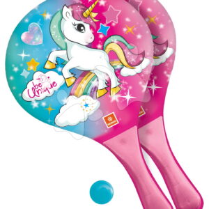 Plážový tenis Jednorožec Unicorn Mondo 2*22 cm rakety a míček