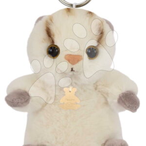 Plyšová klíčenka kočička The Soft Stretch Cat Key Ring Histoire d’ Ours béžová 12 cm od 18 měsíců
