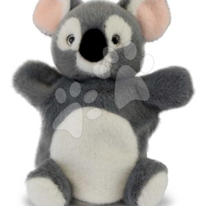 Plyšová koala na loutkové divadlo Koala Puppet Histoire d’Ours šedá 24 cm od 0 měsíců
