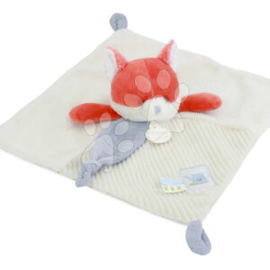Plyšová liška k mazlení Romarin the Fox In my Garden Doudou et Compagnie v dárkovém balení 27 cm od 0 měsíců