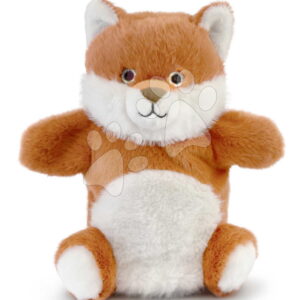 Plyšová liška na loutkové divadlo Fox Puppet Histoire d’Ours oranžová 24 cm od 0 měsíců