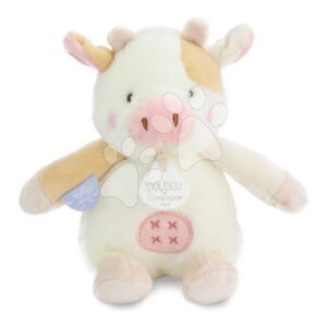 Plyšové zvířátko se zvukem The Farm Doudou with Sound Box Doudou et Compagnie v dárkovém balení různé druhy 17 cm od 0 měsíců