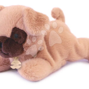 Plyšový pejsek s těžkým bříškem P'tit Relax Beige Dog Histoire d’ Ours béžový 22 cm od 0 měsíců