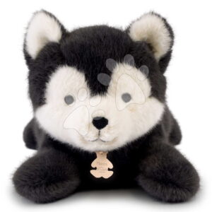Plyšový vlk s těžkým bříškem P'tit Relax Wolf Histoire d’ Ours šedý 22 cm od 0 měsíců
