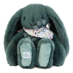 Plyšový zajíček Fleurette the Bunny Eucalyptus Doudou et Compagnie zelený 35 cm od 0 měsíců