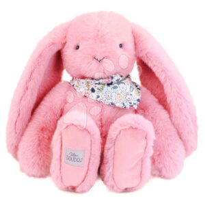 Plyšový zajíček Fleurette the Bunny Grenadine Doudou et Compagnie růžový 35 cm od 0 měsíců