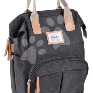 Přebalovací batoh Wellington Changing Bag Dark Heather Grey Beaba s přebalovací podložkou šedý