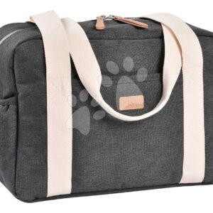 Přebalovací taška ke kočárku Paris Changing Bag Dark Heather Grey Beaba s přebalovací podložkou šedá