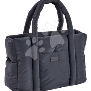 Přebalovací taška ke kočárku Puffy Paris Changing Bag Dark Heather Grey Beaba s přebalovací podložkou šedá