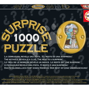 Puzzle s překvapením Knights Round Table Surprise Educa 1000 dílků a Fix lepidlo od 14 let