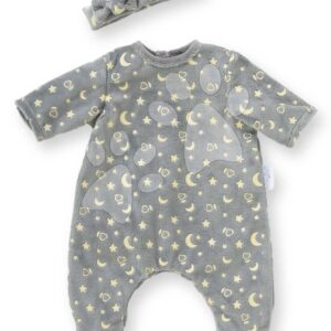 Pyžamo pro panenku Pajamas & Headband Glow in the Dark Mon Premier Poupon Corolle pro 30 cm velkou panenku od 18 měsíců