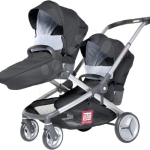 Red Castle kočárek Evolutwin® pro 2 děti černý