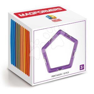 Rozšíření k magnetické stavebnici Pětiúhelník Pentagon Set Magformers 12 dílů