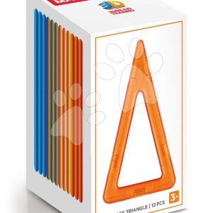 Rozšíření k magnetické stavebnici Rovnoramenný trojúhelník Isosceles Triangle Set Magformers 12 dílů